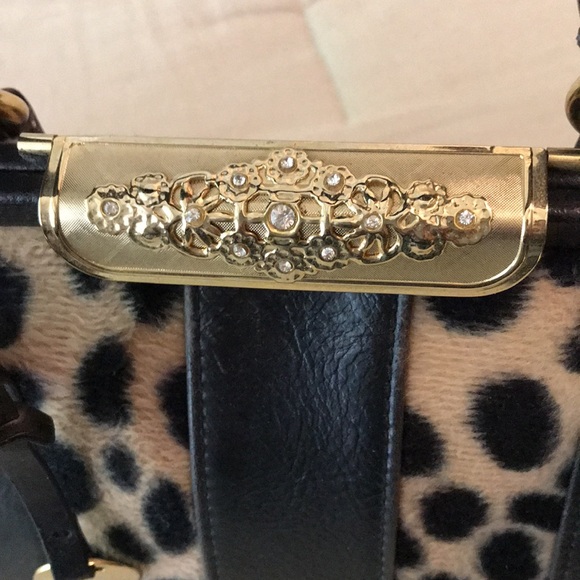 Necessary Objects leopard print bag & coin purse - Picture 3 of 6